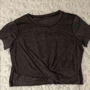 Lululemon twist front crop top